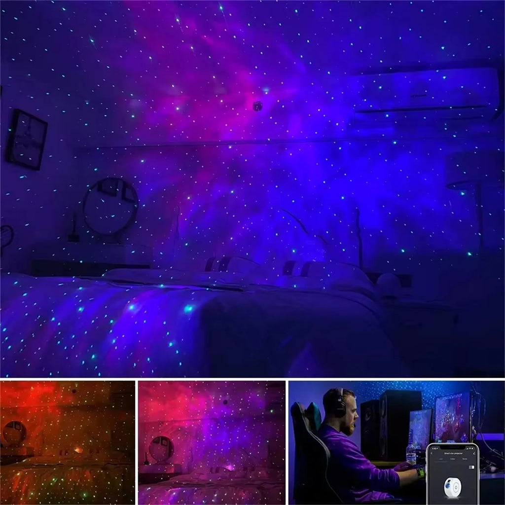 Projecteur d'étoiles Smart Galaxy – Édition Blanche