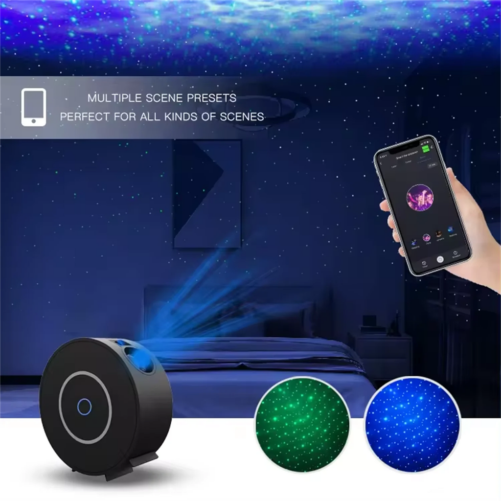Projecteur d'étoiles Smart Galaxy – Édition Noire
