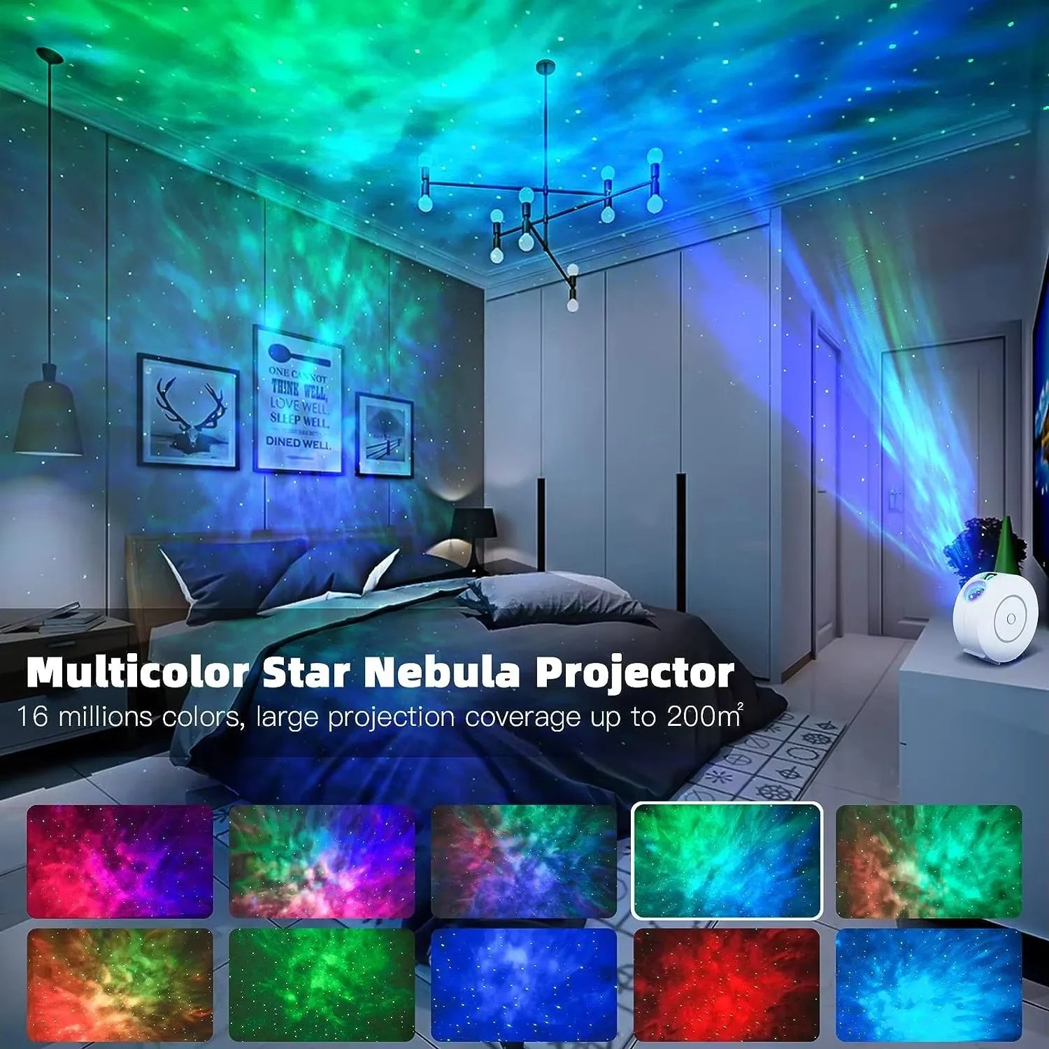 Projecteur d'étoiles Smart Galaxy – Édition Blanche